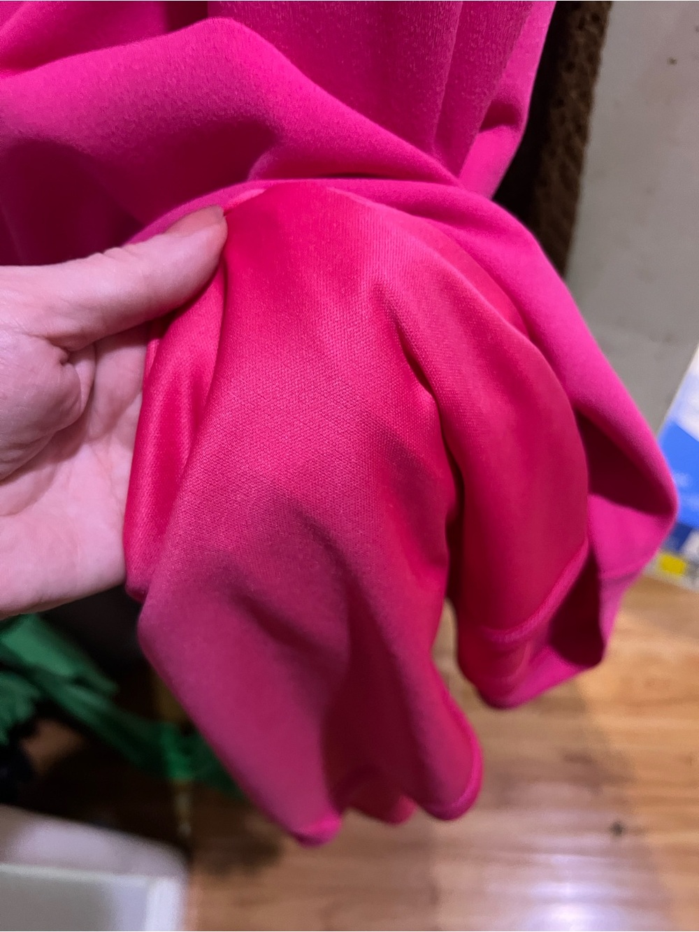 Alexia Admor Hot Pink Square Neck Dress - Picture 8 of 9